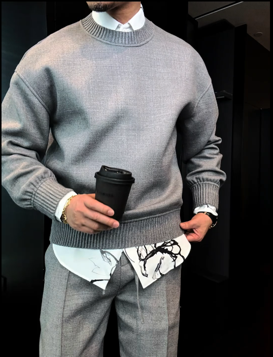 Silk-Touch Knit Co-ord Set